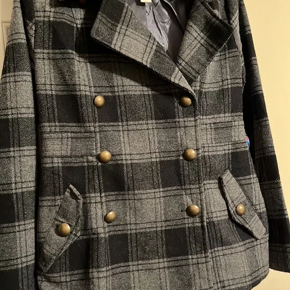 Vintage ELEMENT wool/polyester ladies hooded jacket. - Picture 6 of 9